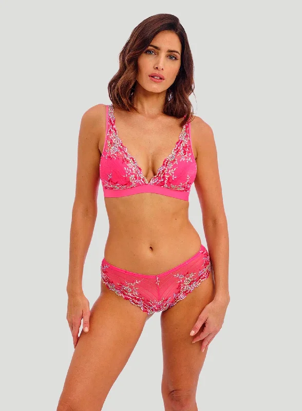 Women's Panache bras for larger bustsWacoal: Embrace Lace Soft Cup Bra Hot Pink Multi Women's Panache bras for larger bustsWacoal: Embrace Lace Soft Cup Bra Hot Pink Multi