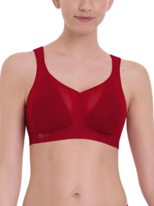 crossback women sport bra for added supportAir Control Deltapad Sports Bra - Lipstick