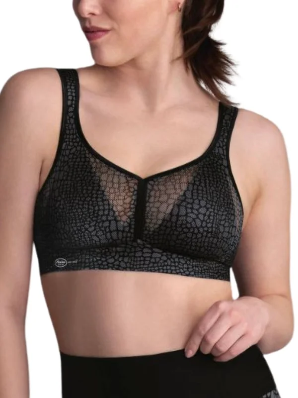 compression women sport bra for muscle supportAir Control Deltapad Sports Bra - Orinoco