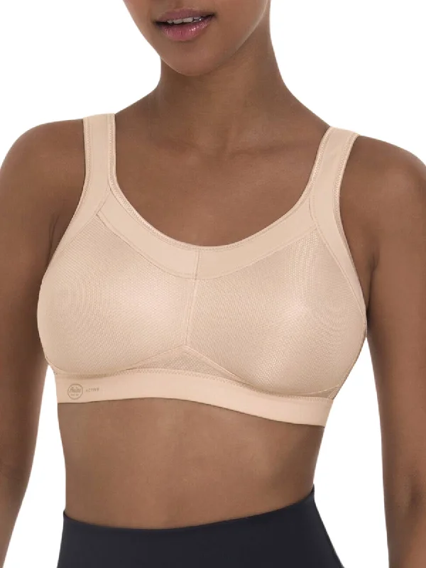 medium impact compression women sport braMomentum Sports Bra - Smart Rose