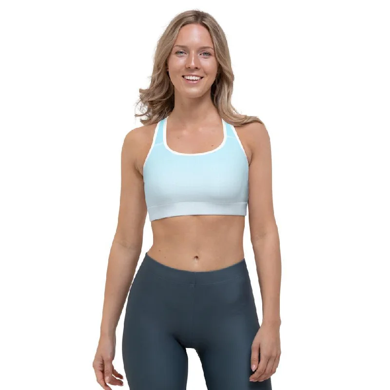 anti - odor women sport bra for freshnessArctic Ice Ombre Sports Bra