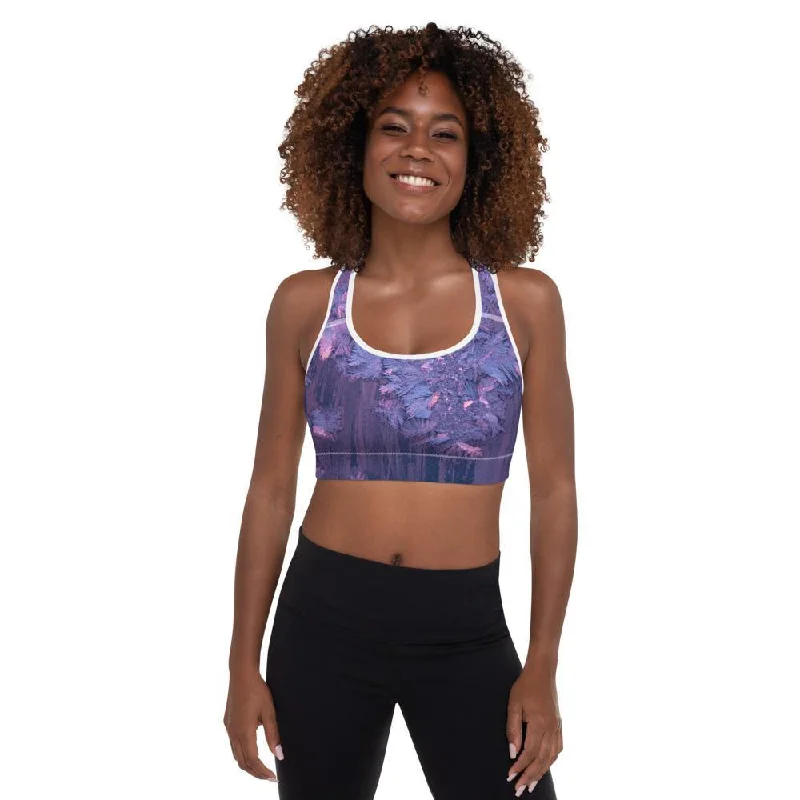 matching women sport bra and leggings setsFly Padded Sports Bra