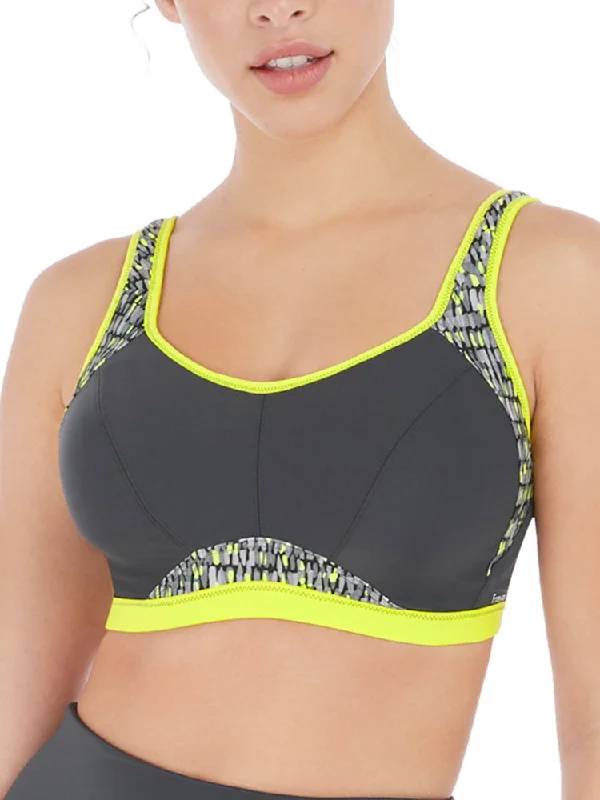 hypoallergenic women sport bra for sensitive skinEpic Sports Bra - Lime Twist