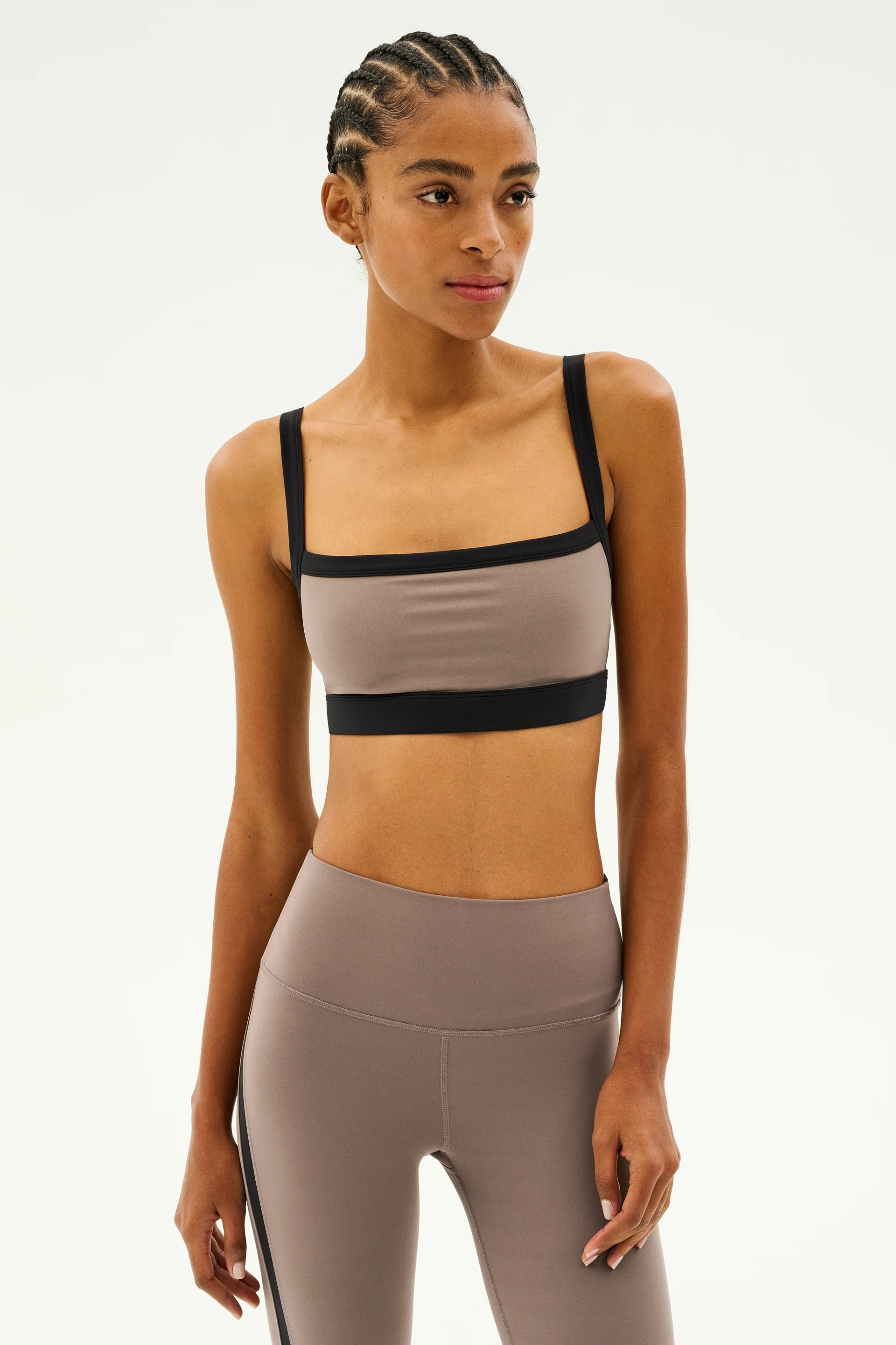 hypoallergenic women sport bra for sensitive skinSplits59 Monah Rigor Bra - Lentil/Black hypoallergenic women sport bra for sensitive skinSplits59 Monah Rigor Bra - Lentil/Black