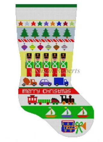 0101 Soldier Stripe Stocking