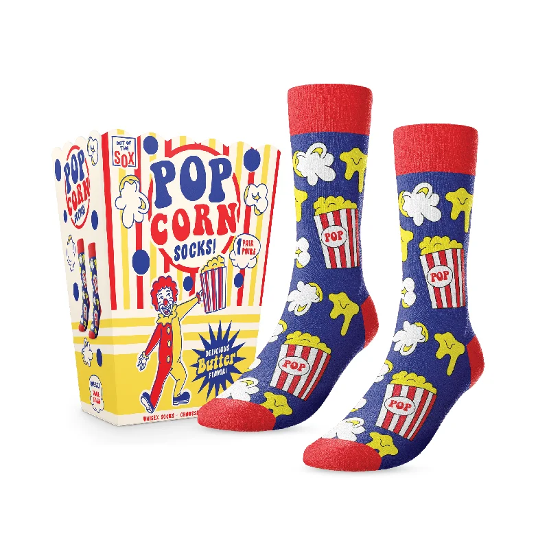 Butt'r Popcorn Socks