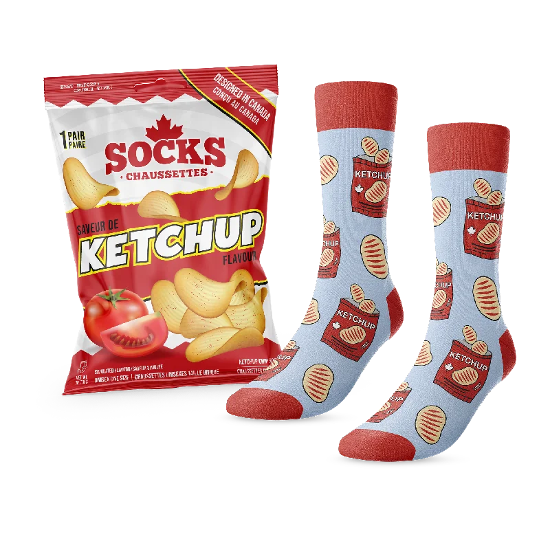 Canadian Classic Chips: Ketchup Socks