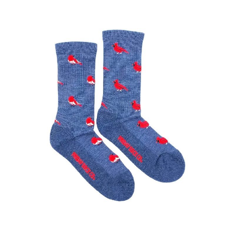 Cardinal & Robin Merino Wool Socks