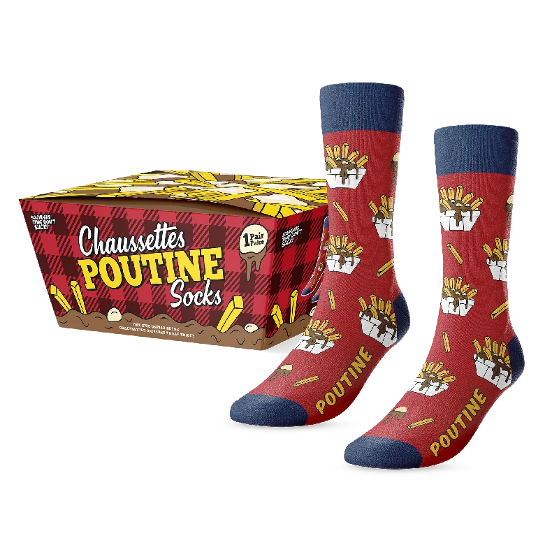 Classic Canadian Poutine Socks