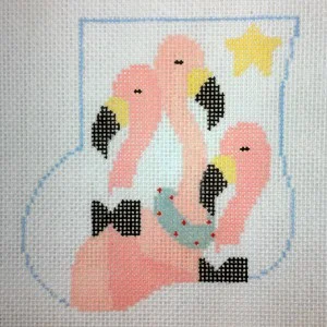 CM283 Flamingos Mini Sock