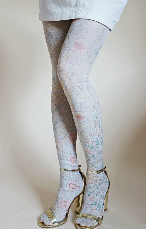 Double Branch By William Morris Printed Art Tights