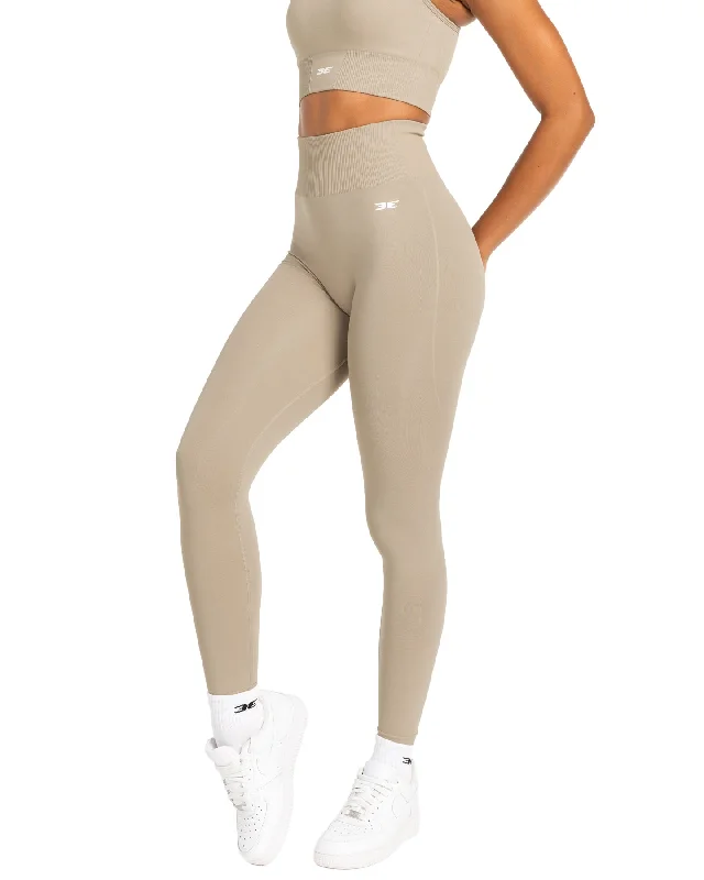 Elite Seamless V2 Leggings - Beige