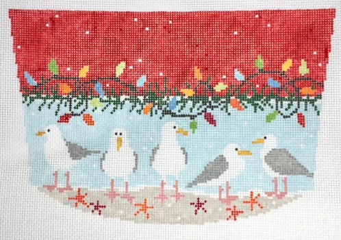 P-CH-024 Seagulls Stocking Cuff