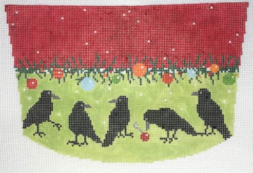 P-CH-025 Crows Stocking Cuff