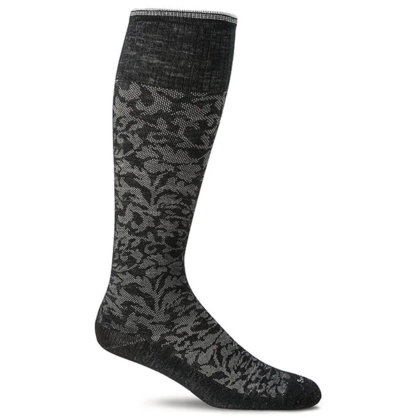 SockWell Women's Damask Knee High Socks  - 15-20 mmHg