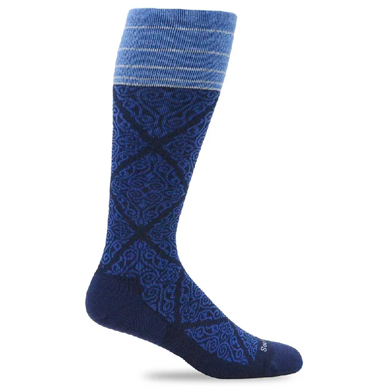 SockWell Women's The Raj Knee High Socks - 20-30 mmHg