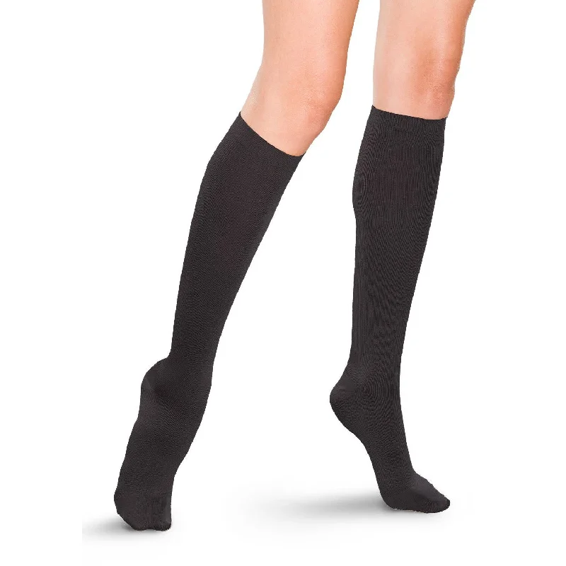 Therafirm Women's Knee High Dress Socks- 10-15 mmHg