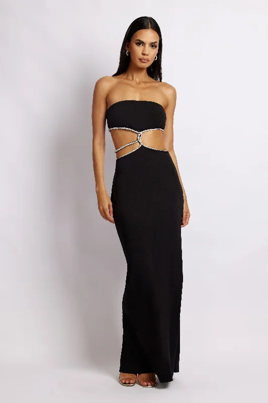 Maxi dresses with pocket details for added functionalityBillie Strapless Maxi Dress - Black Maxi dresses with pocket details for added functionalityBillie Strapless Maxi Dress - Black