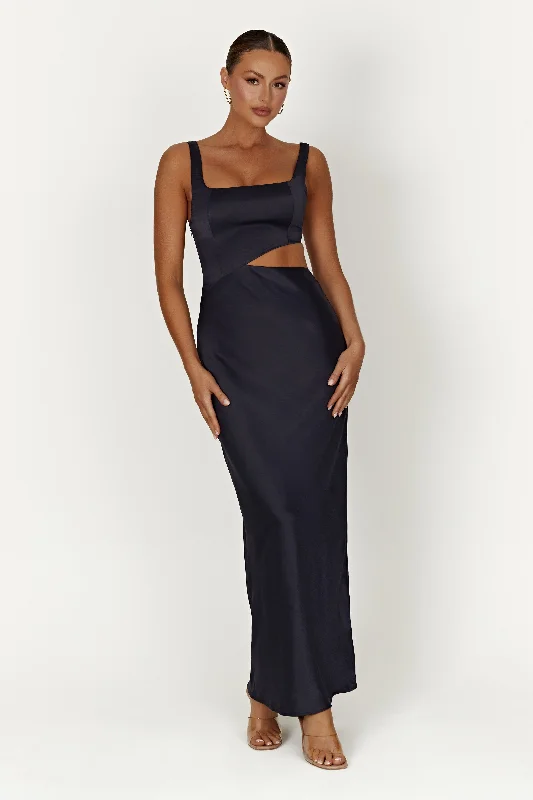 Maxi dresses with a cinched waist for a defined silhouetteGianna Maxi Dress - Midnight Navy Maxi dresses with a cinched waist for a defined silhouetteGianna Maxi Dress - Midnight Navy