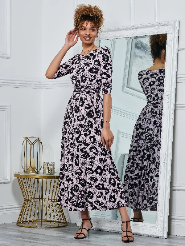 Floral print maxi dresses for summer garden partiesOzella Jersey Floral Print Maxi Dress, Pink Floral Floral print maxi dresses for summer garden partiesOzella Jersey Floral Print Maxi Dress, Pink Floral