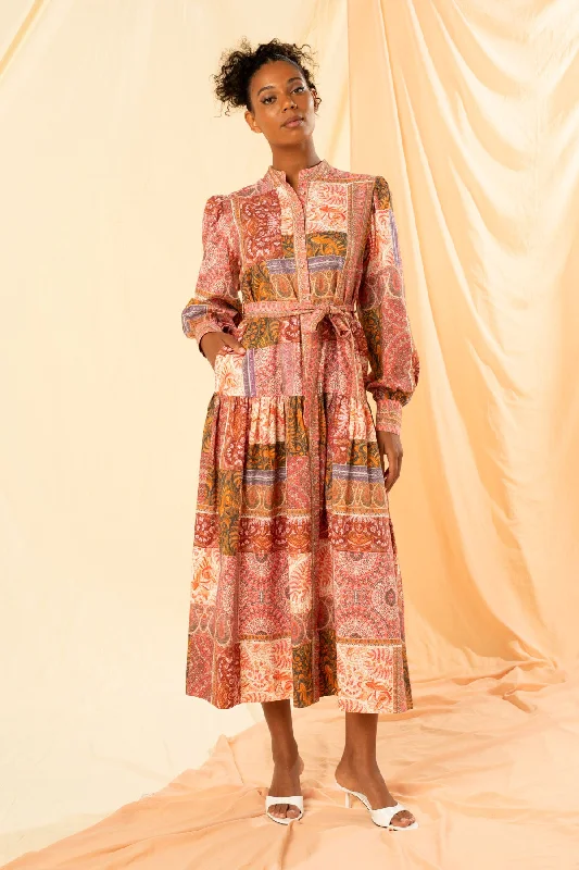 Maxi dresses with a keyhole back for a sexy detailAlessandra Maxi Shirt Dress