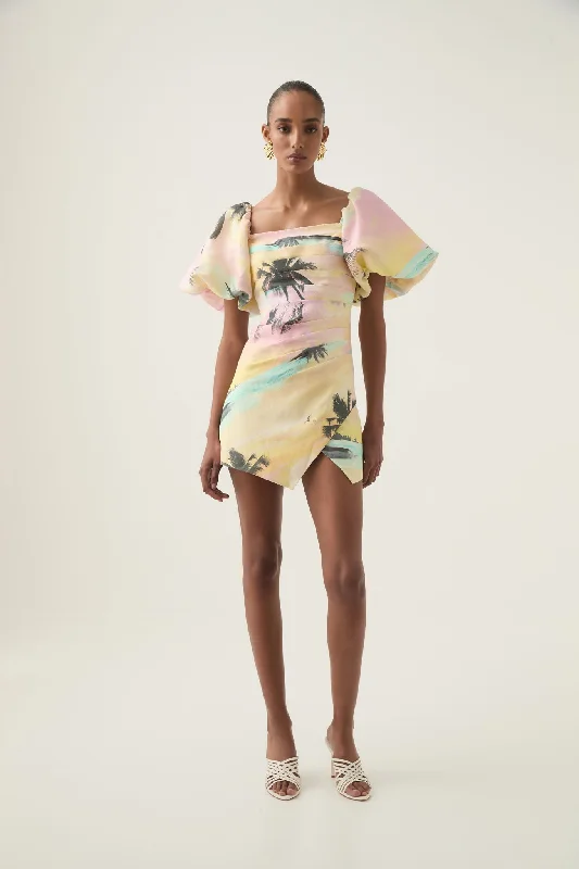 Mini dresses with tassel accents for a fun touchParadise Wrap Front Mini Dress