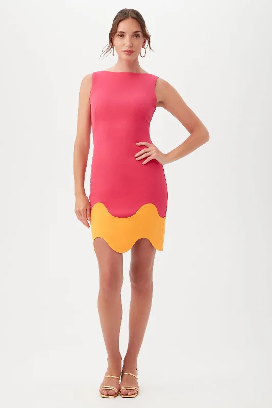 Mini dresses with geometric prints for a modern aestheticAttina Dress