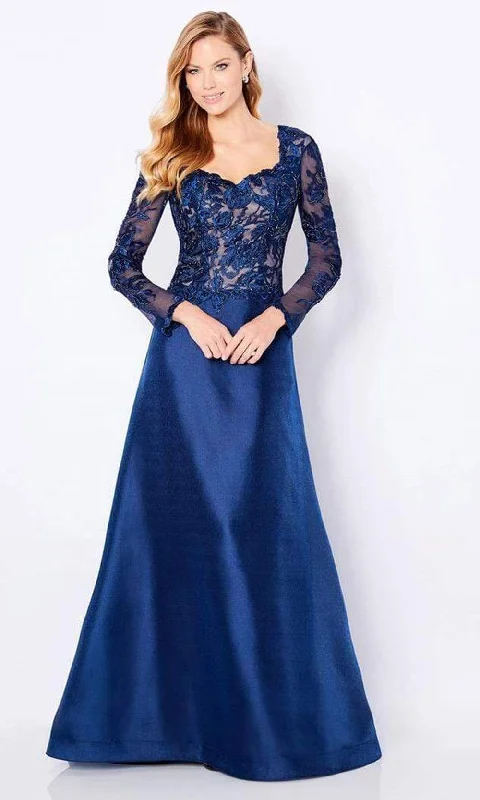 Sequined wedding guest dresses for an evening weddingCameron Blake - 221683 Embroidered Lace Bodice A-Line Gown Sequined wedding guest dresses for an evening weddingCameron Blake - 221683 Embroidered Lace Bodice A-Line Gown
