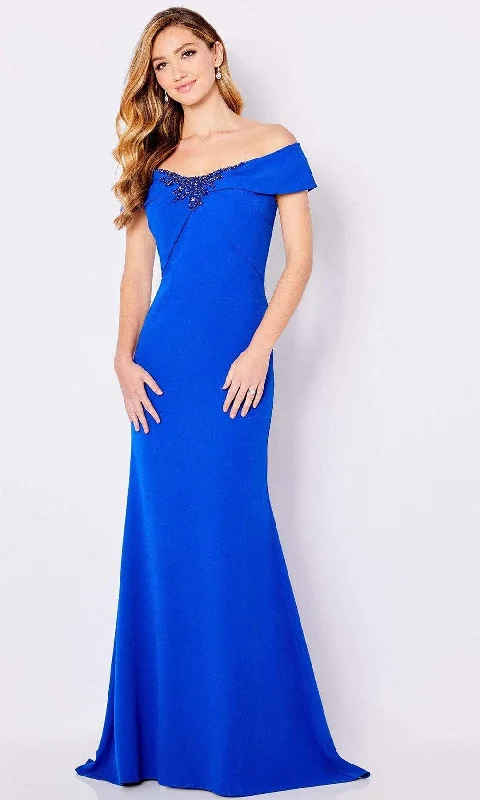 Off - the - shoulder wedding guest dresses in chiffonCameron Blake - 221691 Off-Shoulder Mother of the Bride Dress Off - the - shoulder wedding guest dresses in chiffonCameron Blake - 221691 Off-Shoulder Mother of the Bride Dress