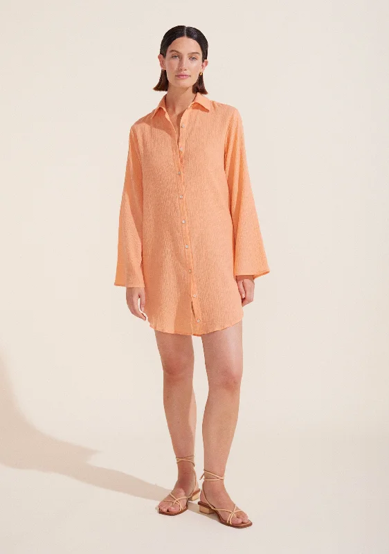 Mini dresses with belted waists for a defined silhouetteMaxine Shirt Mini Dress