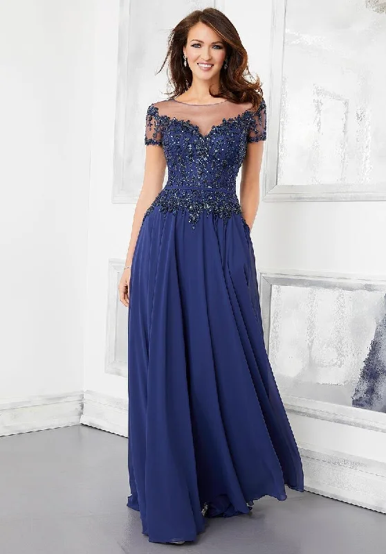 MGNY Madeline Gardner New York 72309 Long Formal Dress