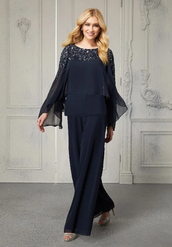 Wedding guest dresses with tiered skirts for a feminine lookMGNY Madeline Gardner New York 72428 Long Formal Pantsuit Wedding guest dresses with tiered skirts for a feminine lookMGNY Madeline Gardner New York 72428 Long Formal Pantsuit