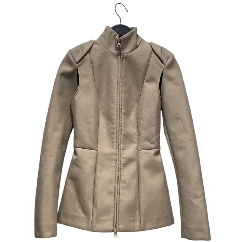 Quilted down women's coats with removable hoods for outdoor activitiesMaison Margiela/H&M/Blouson/M/Cotton/CRM/
