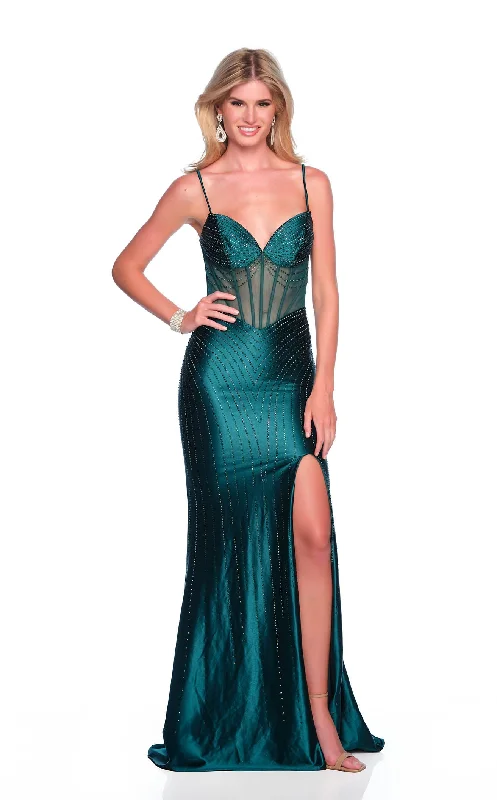 Long - train formal dresses in chiffon for a dramatic prom entranceDave and Johnny 11843 Dress Long - train formal dresses in chiffon for a dramatic prom entranceDave and Johnny 11843 Dress