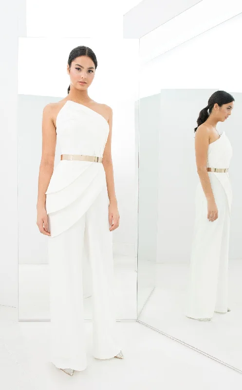 Prom dresses with gathered skirts and crystal - encrusted belts for a luxurious promDaymor 1382 Jumpsuit Prom dresses with gathered skirts and crystal - encrusted belts for a luxurious promDaymor 1382 Jumpsuit