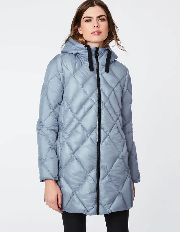 Women's longline double - breasted camel coats for a sophisticated lookDYNAMIC DIAMOND PUFFER COAT Women's longline double - breasted camel coats for a sophisticated lookDYNAMIC DIAMOND PUFFER COAT