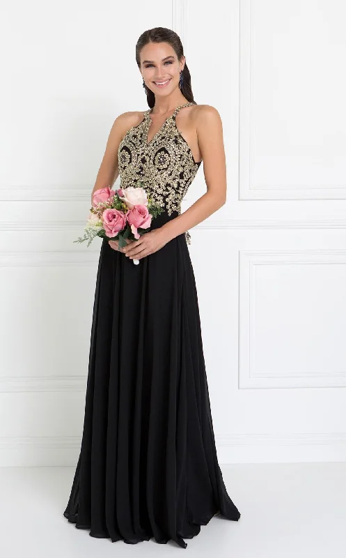 Prom dresses with cold - shoulder cutouts and satin bows for a trendy lookElizabeth K GL1526 Dress Prom dresses with cold - shoulder cutouts and satin bows for a trendy lookElizabeth K GL1526 Dress