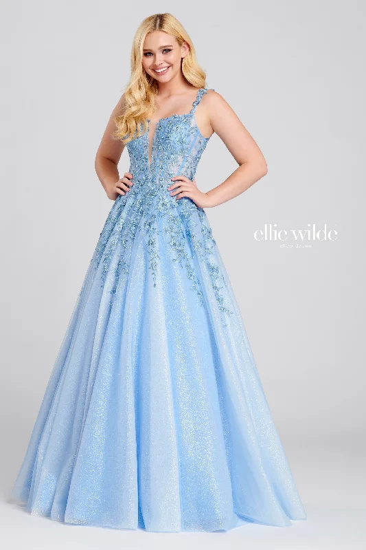Sleeveless Women Dress in Bright Colors for Summer PartiesEllie Wilde EW120014 Long Ball Gown Prom Dress Sleeveless Women Dress in Bright Colors for Summer PartiesEllie Wilde EW120014 Long Ball Gown Prom Dress