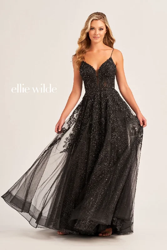 Long - Sleeve Women Dress in Velvet for a Luxurious Winter LookEllie Wilde EW34036 Long A Line Dress Prom Ball Gown Long - Sleeve Women Dress in Velvet for a Luxurious Winter LookEllie Wilde EW34036 Long A Line Dress Prom Ball Gown