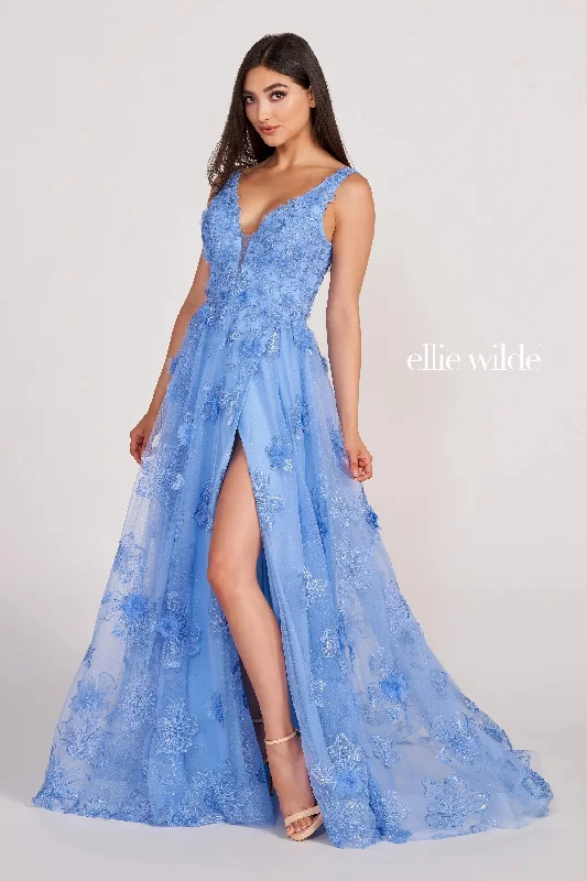 Mini Women Dress with a Short Hem for a Young and Trendy StyleEllie Wilde EW34121 Long A Line Prom Dress Mini Women Dress with a Short Hem for a Young and Trendy StyleEllie Wilde EW34121 Long A Line Prom Dress
