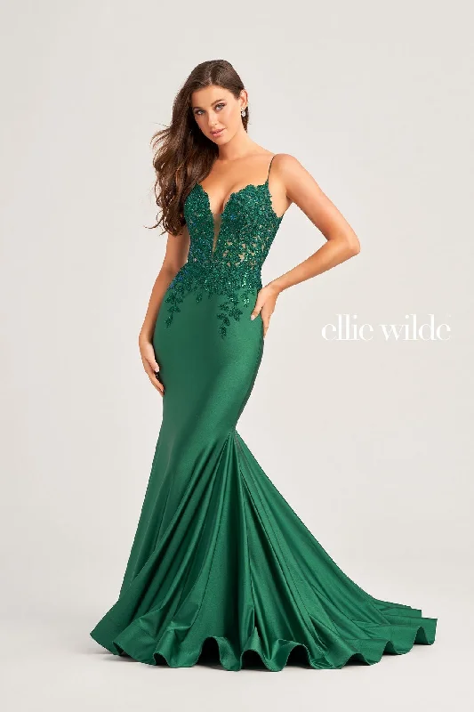 Off - the - Shoulder Women Dress for a Romantic and Feminine LookEllie Wilde EW35237 Long Formal Mermaid Fit Evening Prom Dress Off - the - Shoulder Women Dress for a Romantic and Feminine LookEllie Wilde EW35237 Long Formal Mermaid Fit Evening Prom Dress