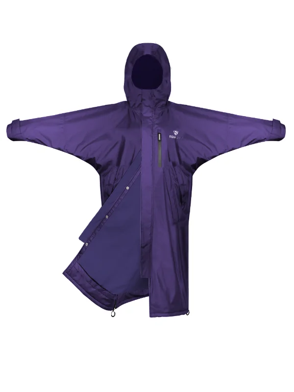 Plus size women's wool blend coats for a warm and stylish winterEvolution Women's | Thin Fleece | Fixed Hood | Purple Plus size women's wool blend coats for a warm and stylish winterEvolution Women's | Thin Fleece | Fixed Hood | Purple