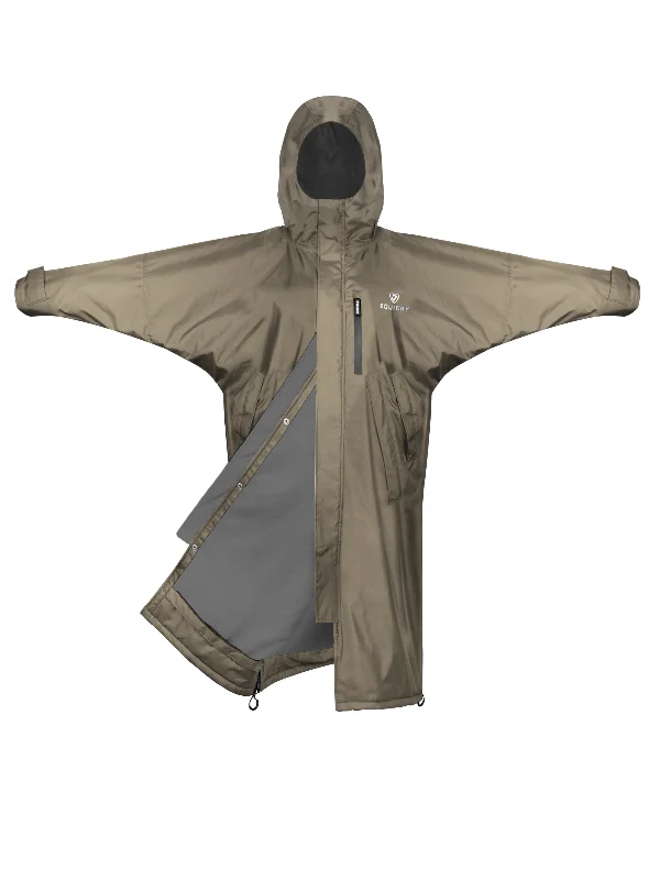 Plus size women's wool blend coats for a warm and stylish winterEvolution Women's | Thin Fleece | Fixed Hood | Beige Taupe Plus size women's wool blend coats for a warm and stylish winterEvolution Women's | Thin Fleece | Fixed Hood | Beige Taupe