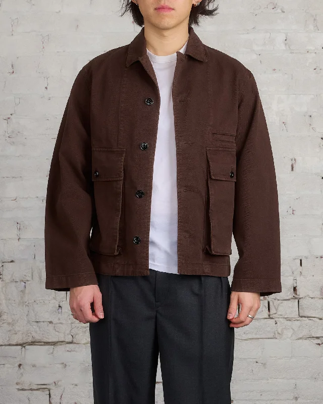 Quilted down women's coats with removable hoods for outdoor activitiesLemaire Boxy Heavy Garment Dyed Denim Jacket Espresso Quilted down women's coats with removable hoods for outdoor activitiesLemaire Boxy Heavy Garment Dyed Denim Jacket Espresso