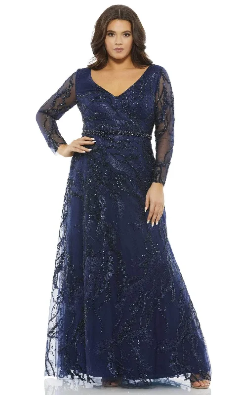 Prom dresses with one - shoulder designs and feather accents for a bold statementMac Duggal 67922 - Sequin-Detailed A-line Evening Gown Prom dresses with one - shoulder designs and feather accents for a bold statementMac Duggal 67922 - Sequin-Detailed A-line Evening Gown