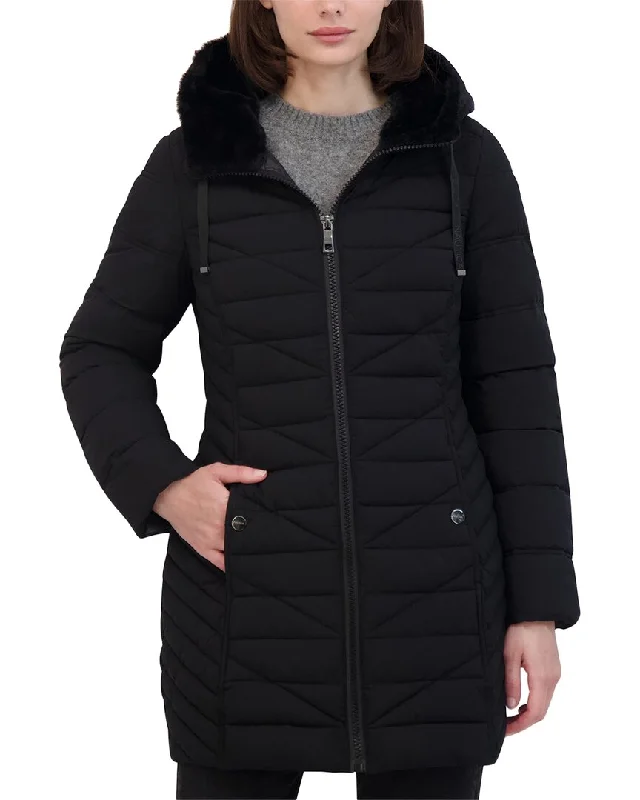 Women's longline double - breasted camel coats for a sophisticated lookNautica 3/4 Stretch Jacket Women's longline double - breasted camel coats for a sophisticated lookNautica 3/4 Stretch Jacket