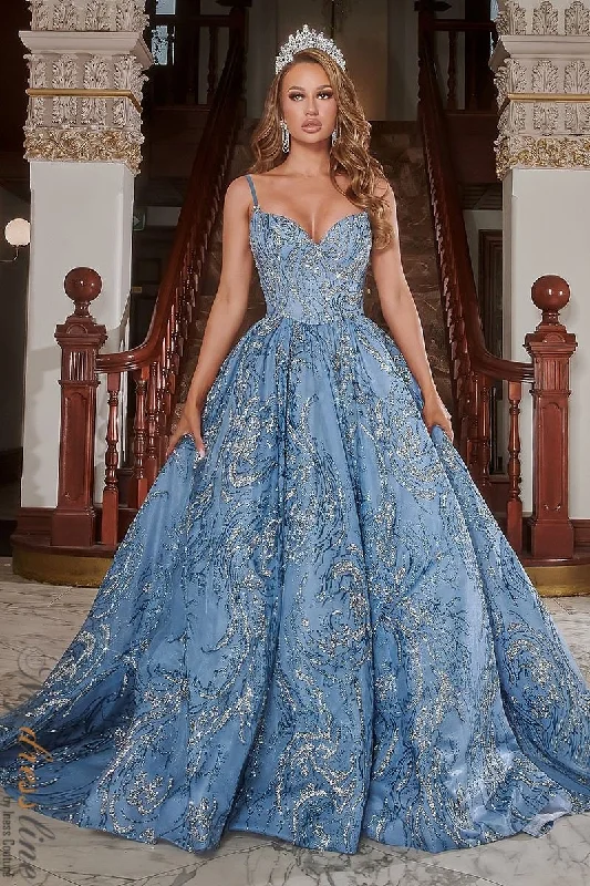Formal dresses with side - slit pockets and beaded accents for a practical and stylish formal eventPortia & Scarlett PS22050 Formal dresses with side - slit pockets and beaded accents for a practical and stylish formal eventPortia & Scarlett PS22050