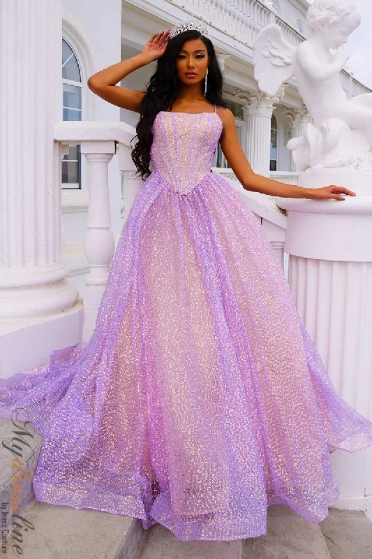 Formal dresses with tiered skirts and pearl embellishments for a luxurious feelPortia & Scarlett PS22660 Formal dresses with tiered skirts and pearl embellishments for a luxurious feelPortia & Scarlett PS22660