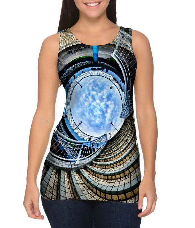 One - Shoulder Women's Rayon Blend Tank Tops for a Flowy LookHigashi Ayase Park