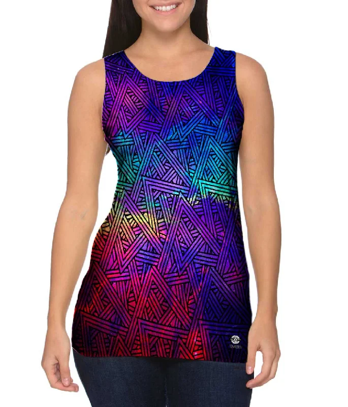 Square Neck Women's Organic Cotton Tank Tops in Earth TonesHipster Me Wilding Triangles Square Neck Women's Organic Cotton Tank Tops in Earth TonesHipster Me Wilding Triangles